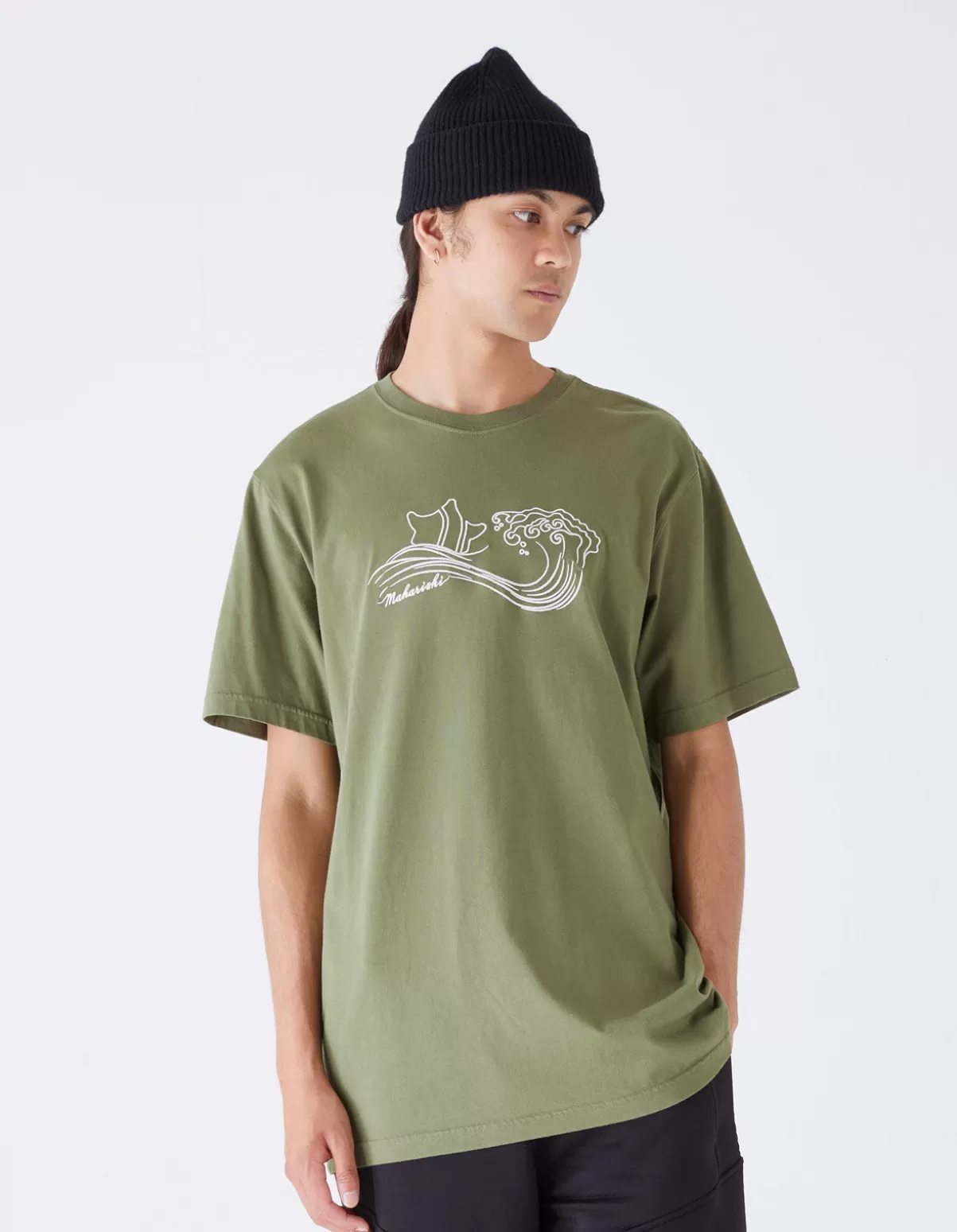 Maharishi 1024 Songkran Embroidered T-Shirt