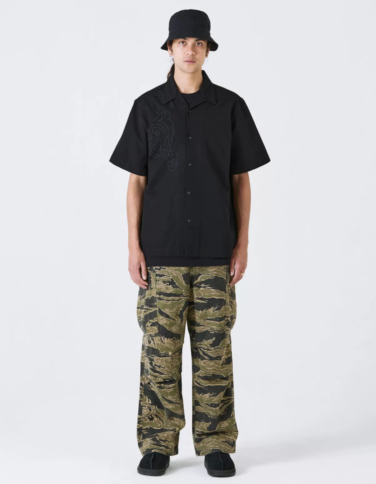 Maharishi 4300 Thai Cloud Camp Collar Shirt
