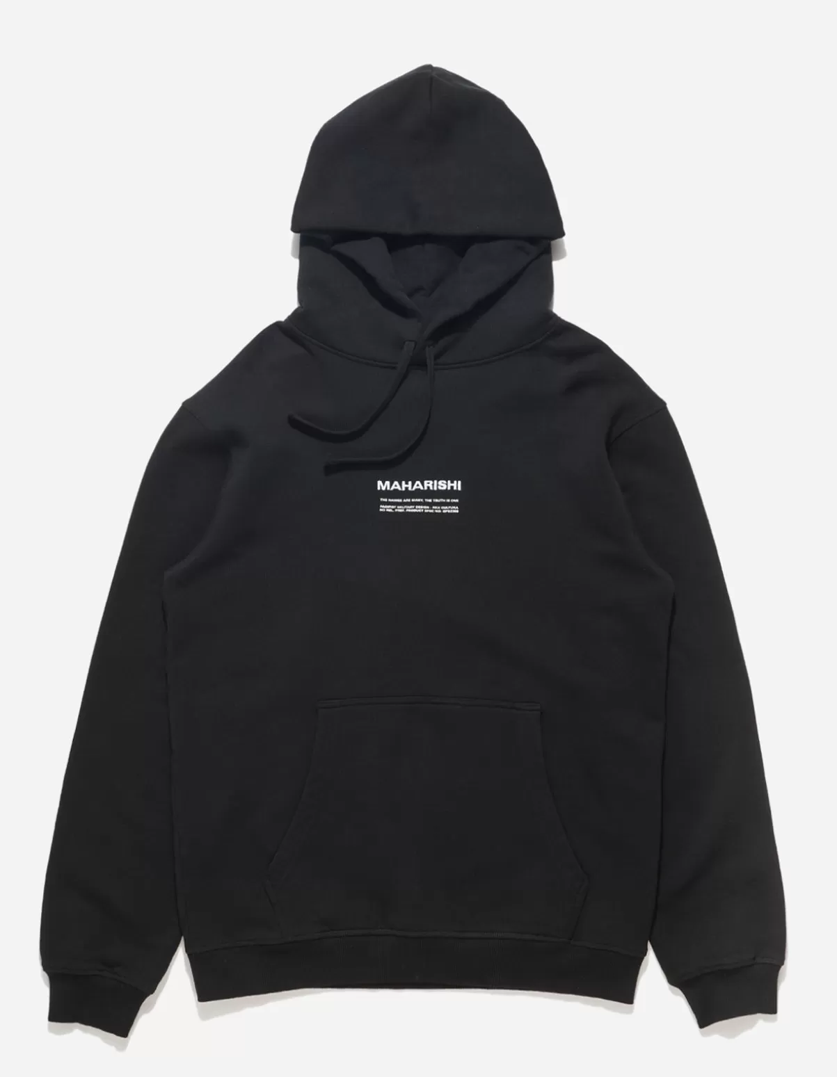Maharishi 7010 Miltype Embroidered Hooded Sweat · Organic Sweat 450