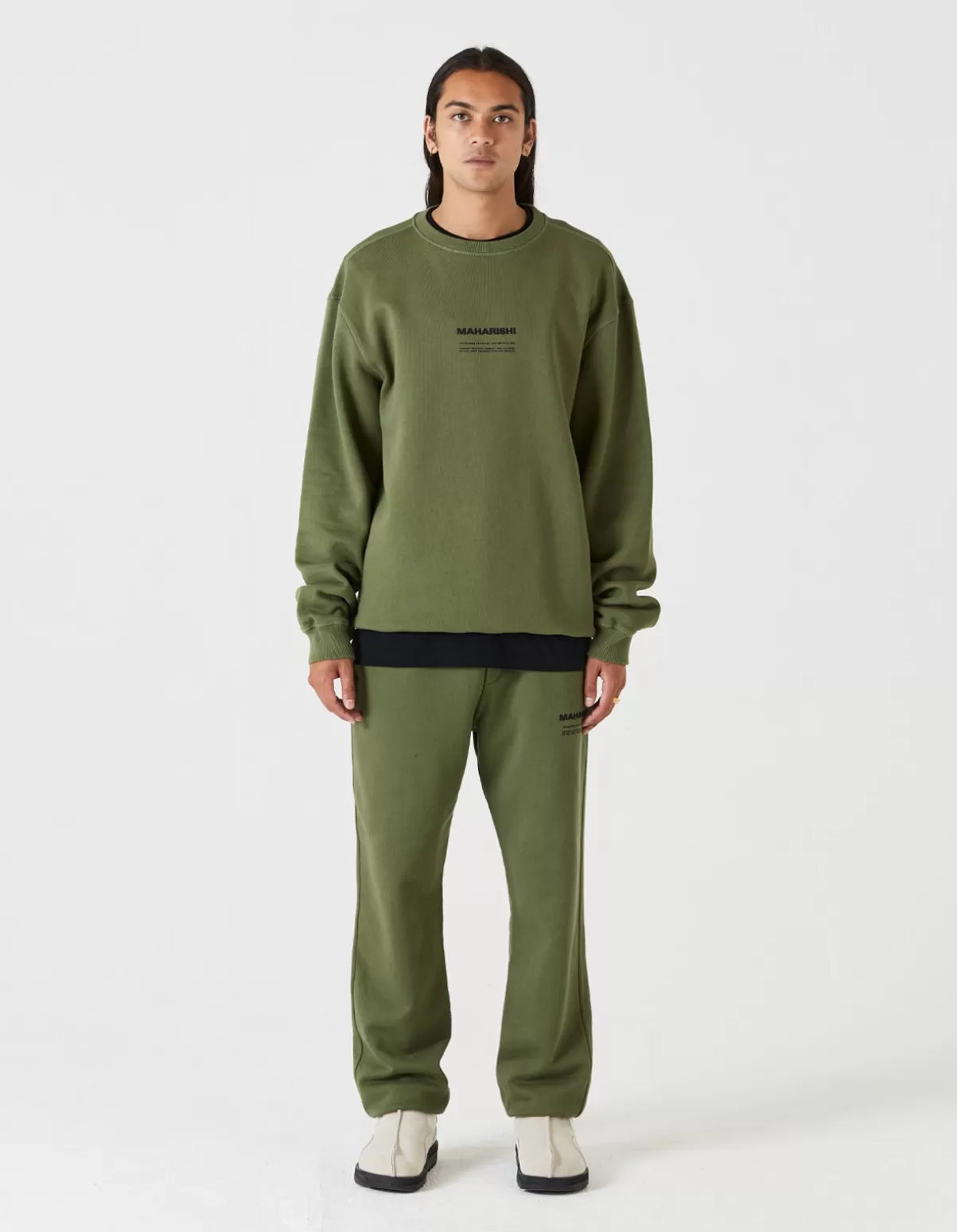 Maharishi 7011 Miltype Embroidered Crew Sweat