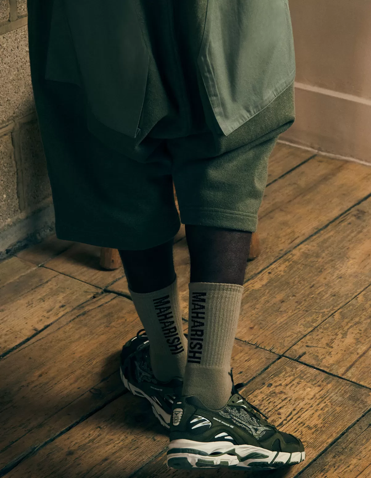 Maharishi 9890 Miltype Peace Sports Socks