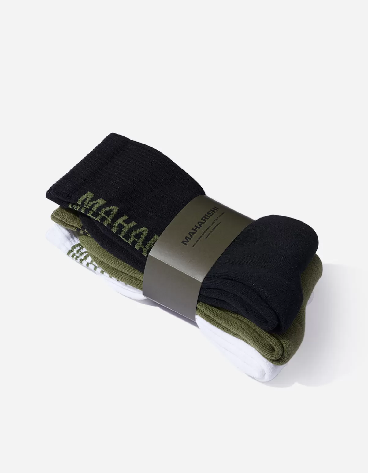 Maharishi 9890 Miltype Peace Sports Socks ·3 Pack