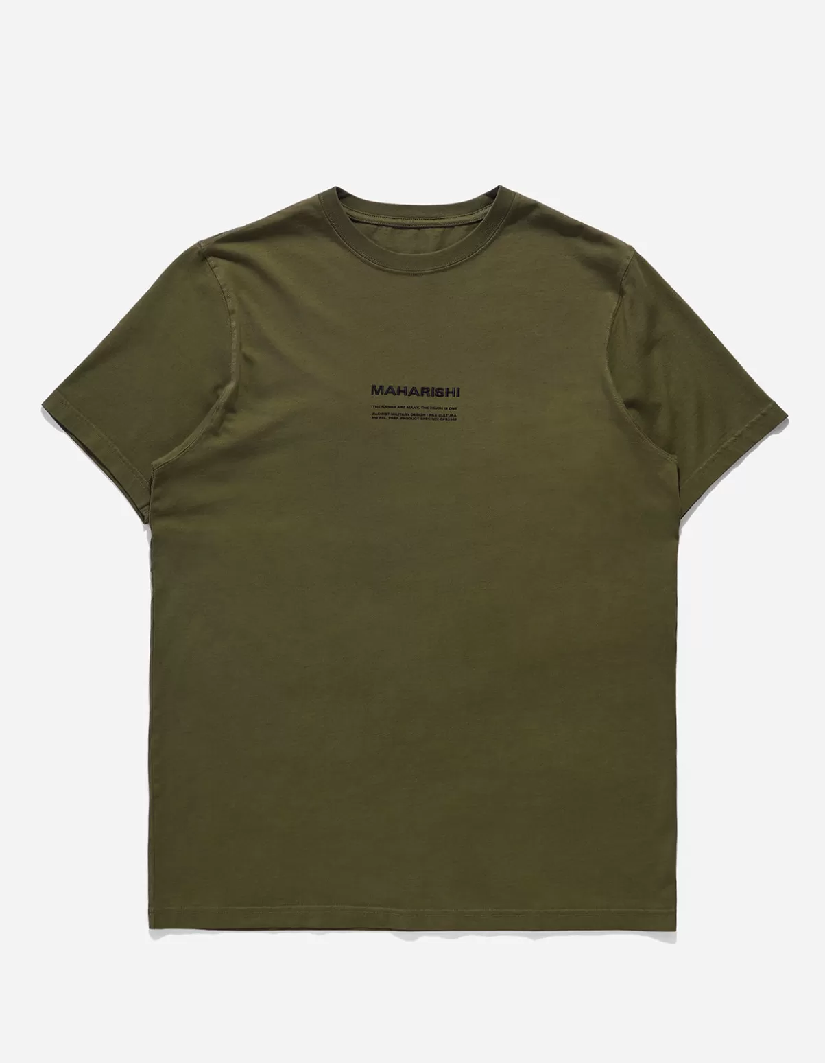 Maharishi 9912 Miltype Embroidered T-Shirt