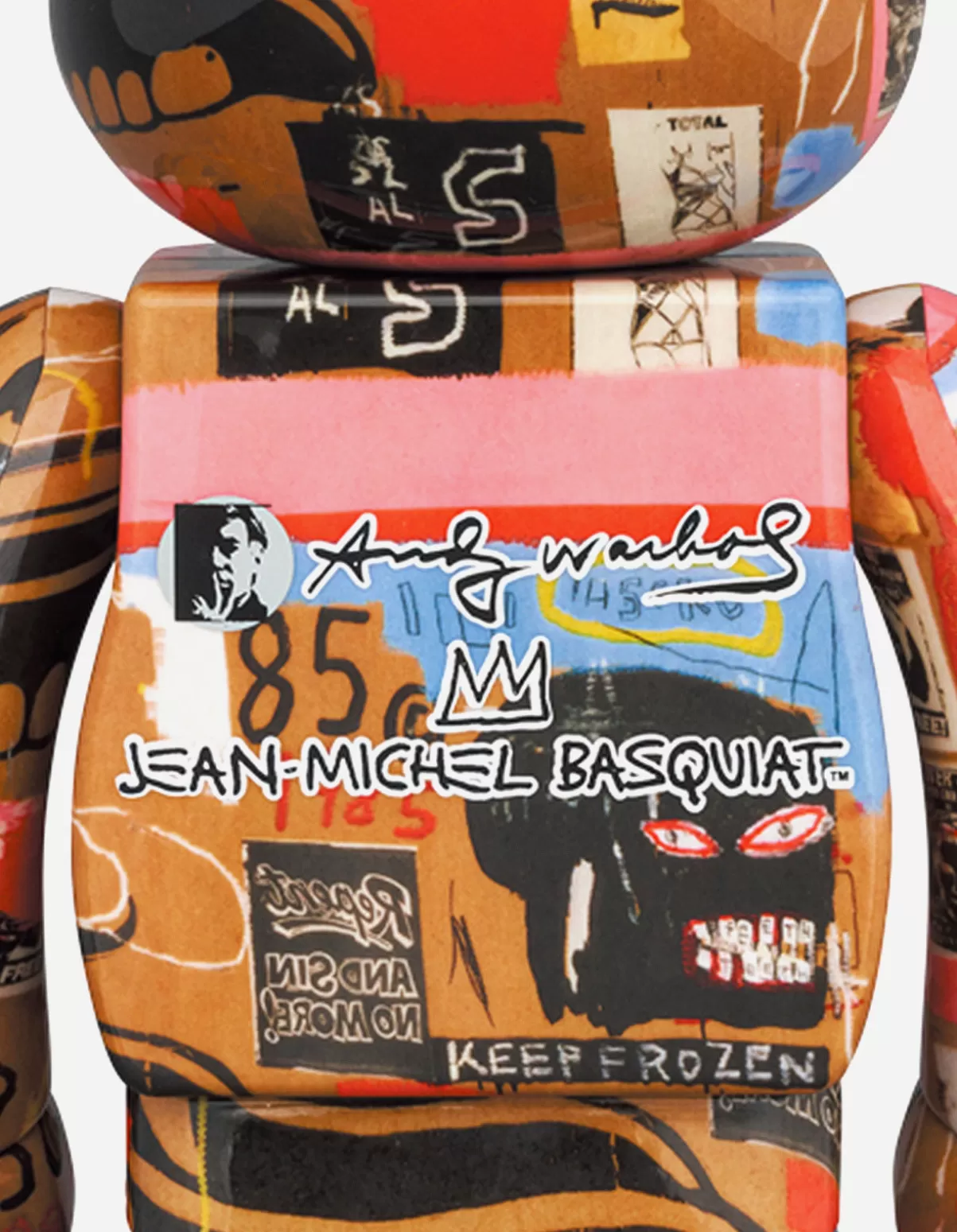 Maharishi Medicom Be@Rbrick Andy Warhol × Jean-Michel Basquiat #2 400% U0026 100% Set